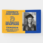 San Jose State Spartans | Afstuderen Spandoek (Horizontaal)