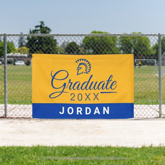 San Jose State Spartans | Afstuderen Spandoek (Insitu)