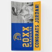 San Jose State Spartans | Afstuderen Spandoek (Verticaal)