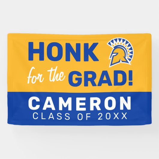 San Jose State Spartans | AFSTUDEREN Spandoek (Horizontaal)