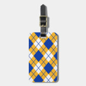 San Jose State Spartans argyle Bagagelabel (Voorkant verticaal)