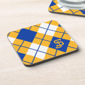 San Jose State Spartans argyle Bier Onderzetter (Linkerzijde)