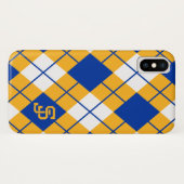 San Jose State Spartans argyle Case-Mate iPhone Case (Achterkant (horizontaal))