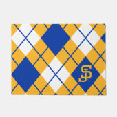 San Jose State Spartans argyle Deurmat (Voorkant)