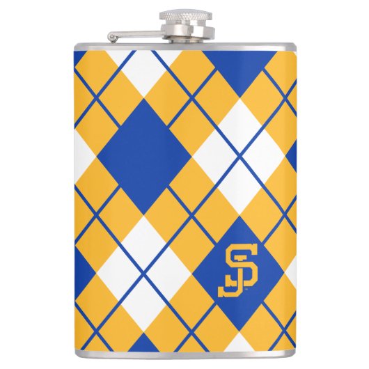 San Jose State Spartans argyle Heupfles (Voorkant)