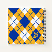 San Jose State Spartans argyle Notitieboek (Achterkant)