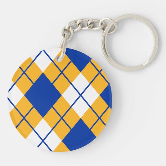 San Jose State Spartans argyle Sleutelhanger (Achterkant)