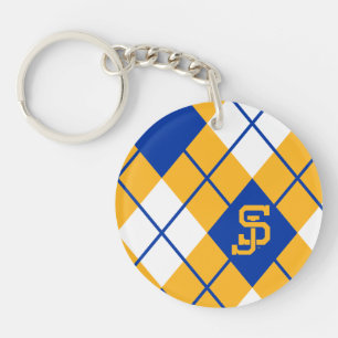 San Jose State Spartans argyle Sleutelhanger