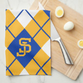 San Jose State Spartans argyle Theedoek (Quarter Fold)