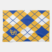 San Jose State Spartans argyle Theedoek (Horizontaal)