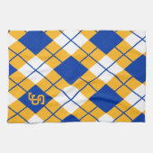 San Jose State Spartans argyle Theedoek (Horizontaal)