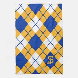 San Jose State Spartans argyle Theedoek