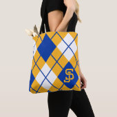San Jose State Spartans argyle Tote Bag (Dichtbij)
