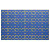 San Jose State Spartans Blue Pattern Stof (Yard (91,4 cm))
