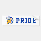 San Jose State Spartans Bumpersticker (Voorkant)