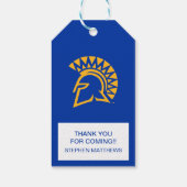 San Jose State Spartans Cadeaulabel (Achterkant)