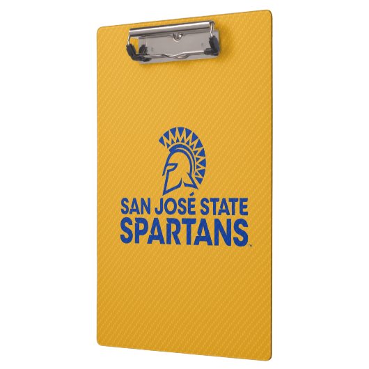 San Jose State Spartans Carbon Fiber Patroon Klembord (Links)