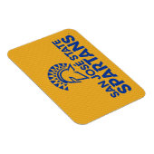 San Jose State Spartans Carbon Fiber Patroon Magneet (Rechterzijde)