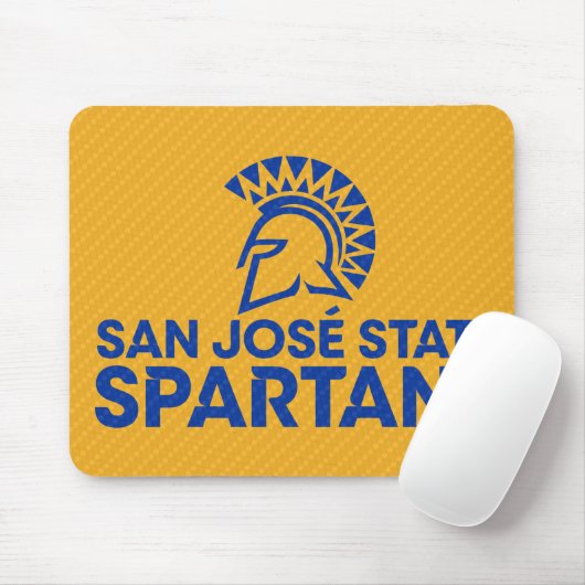 San Jose State Spartans Carbon Fiber Patroon Muismat (Met muis)