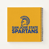 San Jose State Spartans Carbon Fiber Patroon Notitieboek (Achterkant)