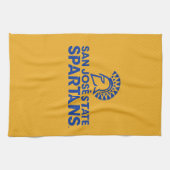 San Jose State Spartans Carbon Fiber Patroon Theedoek (Horizontaal)