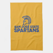 San Jose State Spartans Carbon Fiber Patroon Theedoek (Verticaal)