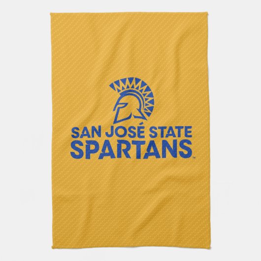San Jose State Spartans Carbon Fiber Patroon Theedoek (Verticaal)