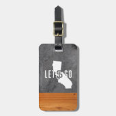 San Jose State Spartans cementhout Bagagelabel (Voorkant verticaal)