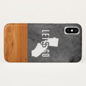 San Jose State Spartans cementhout Case-Mate iPhone Case (Achterkant (horizontaal))