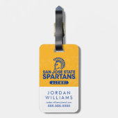 San Jose State Spartans Distress Bagagelabel (Achterkant verticaal)