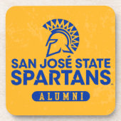 San Jose State Spartans Distress Bier Onderzetter (Voorkant)