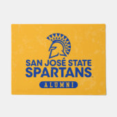 San Jose State Spartans Distress Deurmat (Voorkant)