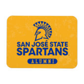San Jose State Spartans Distress Magneet (Horizontaal)