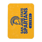 San Jose State Spartans Distress Magneet (Verticaal)