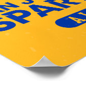 San Jose State Spartans Distress Poster (Hoek)