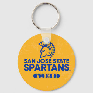 San Jose State Spartans Distress Sleutelhanger