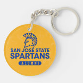 San Jose State Spartans Distress Sleutelhanger (Achterkant)