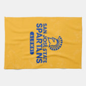 San Jose State Spartans Distress Theedoek (Horizontaal)