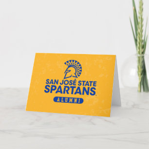 San Jose State Spartans Distressed Kaart