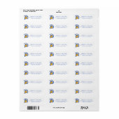 San Jose State Spartans Etiket (Full Sheet)