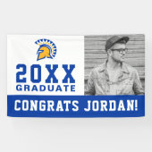 San Jose State Spartans | Gefeliciteerd Afgestudee Spandoek (Horizontaal)