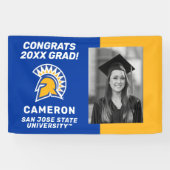 San Jose State Spartans | Gefeliciteerd Afgestudee Spandoek (Horizontaal)