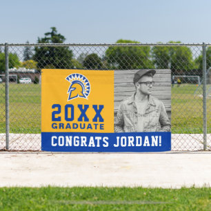 San Jose State Spartans Gefeliciteerd Afgestudee Spandoek