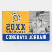 San Jose State Spartans | Gefeliciteerd Afgestudee Spandoek (Horizontaal)