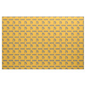 San Jose State Spartans Gold Pattern Stof (Yard (91,4 cm))
