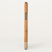 San Jose State Spartans houten cementstripe Case-Mate iPhone Case (Achterkant / rechts)