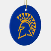 San Jose State Spartans Keramisch Ornament (Rechts)