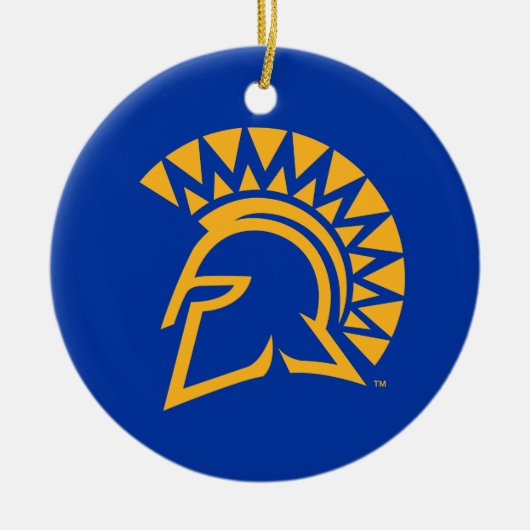San Jose State Spartans Keramisch Ornament (Voorkant)