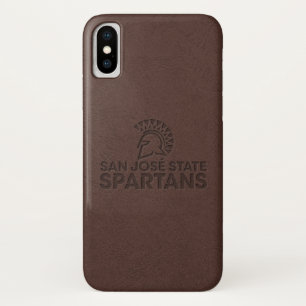 San Jose State Spartans Leather Case-Mate iPhone Case