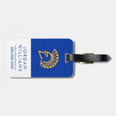 San Jose State Spartans Logo Watermerk Bagagelabel (Achterkant horizontaal)